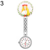 Waterproof Retro Mini Student Girl Hanging Watch Digital Quartz Clip Type FOB Nurse Doctor Watch Hanging Female lady's luminous