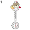 Waterproof Retro Mini Student Girl Hanging Watch Digital Quartz Clip Type FOB Nurse Doctor Watch Hanging Female lady's luminous