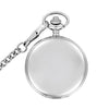 Fashion Silver/Bronze/Black/Gold Pocket Watch Smooth Quartz Pocket Watches Jewelry Alloy Chain Pendant Necklace Man Women Gift
